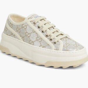 New Gucci GG 1977 Platform sneakers women’s 37.5